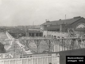 Boulevardbanens anlæggelse   Vesterbrogade 1915-1.jpg